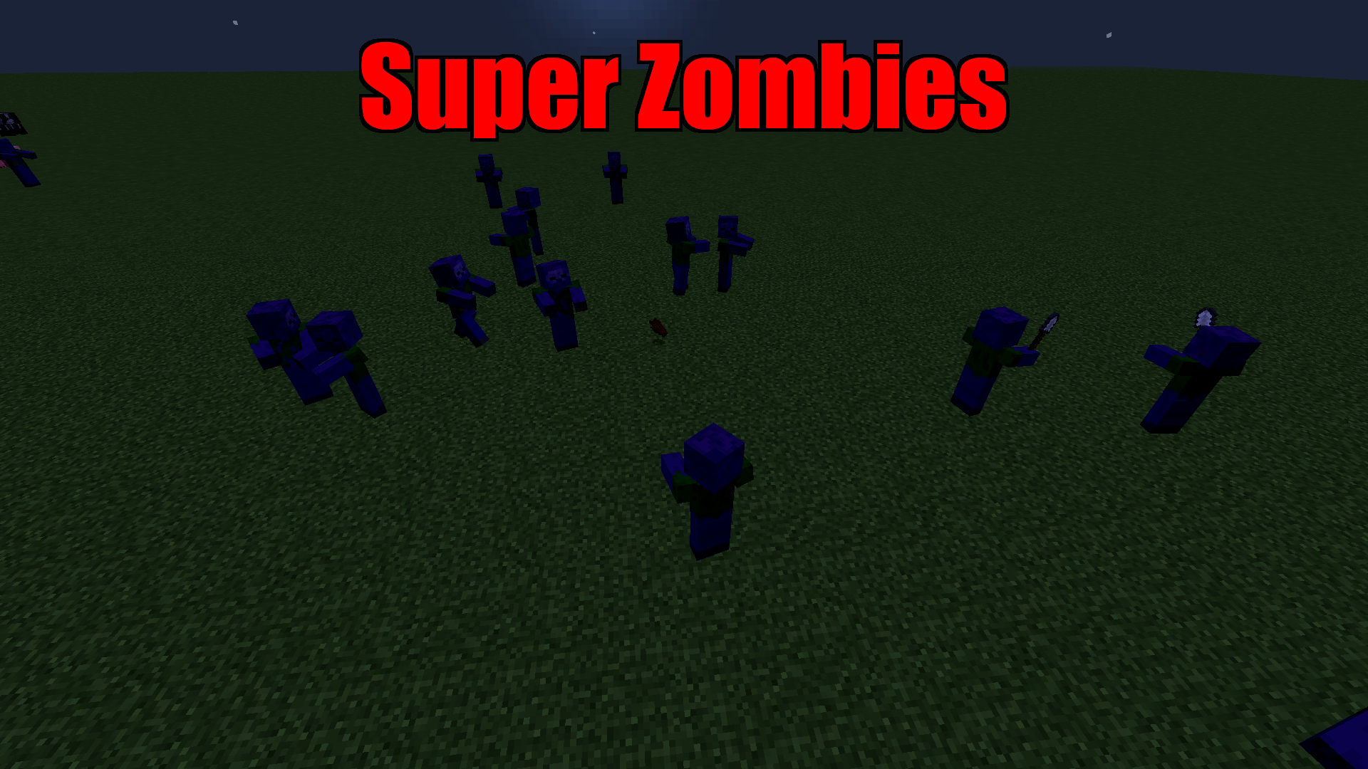 Super zombie mod mcreator